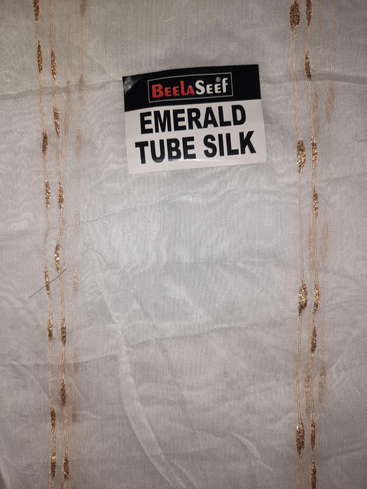 Emerald Tube Silk - Beelaseef Fabric Store